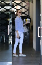 EMMY ROSSUM Heading to a Dovtor