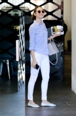 EMMY ROSSUM Heading to a Dovtor