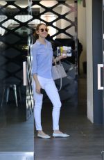 EMMY ROSSUM Heading to a Dovtor