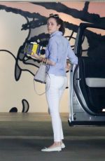 EMMY ROSSUM Heading to a Dovtor