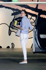 EMMY ROSSUM Heading to a Dovtor