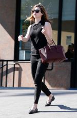 EMMY ROSSUM Out and About in West Hollywood