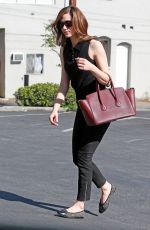 EMMY ROSSUM Out and About in West Hollywood