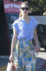 EMMY ROSSUM Out Shopping in West Hollywood 04/27/2015