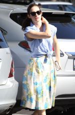 EMMY ROSSUM Out Shopping in West Hollywood 04/27/2015