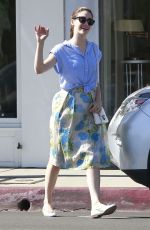 EMMY ROSSUM Out Shopping in West Hollywood 04/27/2015