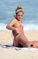 ERIN HEATHERTON in Bikini at Coogee Beach in Sydney