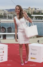 ESMERALDA MOYA at Solo Quimica Photocall at Spanish Film Festival in Malaga