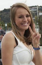 ESMERALDA MOYA at Solo Quimica Photocall at Spanish Film Festival in Malaga