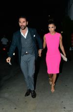 EVA LONGORIA and Jose Antonio Baston Out for Dinner at Giorgio Baldi in Los Angeles