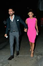 EVA LONGORIA and Jose Antonio Baston Out for Dinner at Giorgio Baldi in Los Angeles