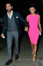 EVA LONGORIA and Jose Antonio Baston Out for Dinner at Giorgio Baldi in Los Angeles