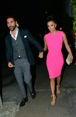 EVA LONGORIA and Jose Antonio Baston Out for Dinner at Giorgio Baldi in Los Angeles