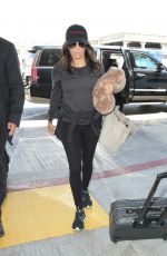 EVA LONGORIA Arrives at LAX Airport in Los Angeles 04/28/2015