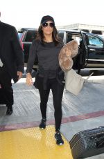 EVA LONGORIA Arrives at LAX Airport in Los Angeles 04/28/2015