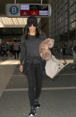 EVA LONGORIA Arrives at LAX Airport in Los Angeles 04/28/2015