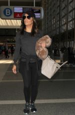 EVA LONGORIA Arrives at LAX Airport in Los Angeles 04/28/2015