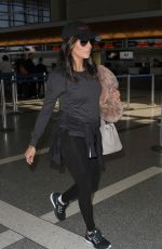 EVA LONGORIA Arrives at LAX Airport in Los Angeles 04/28/2015