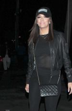EVA LONGORIA Arrives at Staples Center in Los Angeles 04/22/2015