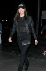 EVA LONGORIA Arrives at Staples Center in Los Angeles 04/22/2015