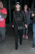 EVA LONGORIA Arrives at Staples Center in Los Angeles 04/22/2015