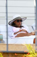EVA LONGORIA at a Pool in Miami