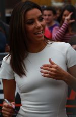 EVA LONGORIA on the Set of Extra in Los Angeles 04/22/2015