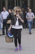 FEARNE COTTON Arrives at BBC Radio 1 in London