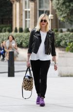 FEARNE COTTON Arrives at BBC Radio 1 in London