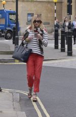 FEARNE COTTON Out and About in London 04/22/2015