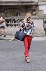 FEARNE COTTON Out and About in London 04/22/2015