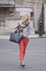 FEARNE COTTON Out and About in London 04/22/2015