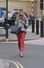 FEARNE COTTON Out and About in London 04/22/2015