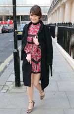 GEMMA ARTERTON Arrives at Olivier Awards Nominees Lunch in London