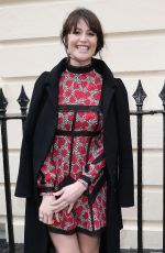 GEMMA ARTERTON Arrives at Olivier Awards Nominees Lunch in London