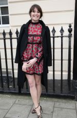 GEMMA ARTERTON Arrives at Olivier Awards Nominees Lunch in London