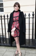 GEMMA ARTERTON Arrives at Olivier Awards Nominees Lunch in London