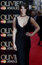 GEMMA ARTERTON at 2015 Oliver Awards in London
