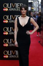 GEMMA ARTERTON at 2015 Oliver Awards in London