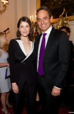 GEMMA ARTERTON at La Fille Mal Gardee Opening Night in London