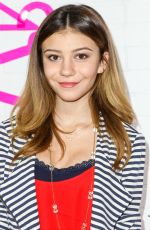 GENEVIEVE HANNELIUS at Justfab Ready-to-wear Launch Party in West Hollywood