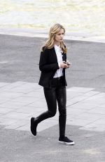 GEORGIA MAY JAGGER on the Set of Garnier Commercial in Paris