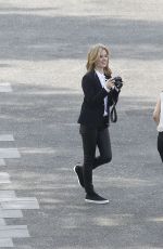 GEORGIA MAY JAGGER on the Set of Garnier Commercial in Paris