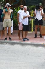 GIG HADID in Bikini on a Photoshoot in Miami 04/24/2015