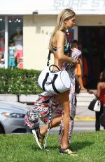 GIG HADID in Bikini on a Photoshoot in Miami 04/24/2015