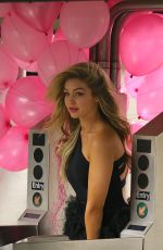 GIG HADID on the Set of a Photoshoot in New York 04/26/2015
