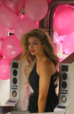 GIG HADID on the Set of a Photoshoot in New York 04/26/2015