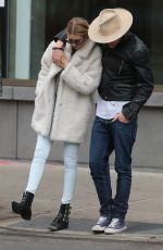 GIGI HADID amd Cody Simpson Out and About in New York