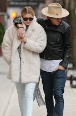 GIGI HADID amd Cody Simpson Out and About in New York