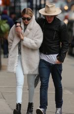 GIGI HADID amd Cody Simpson Out and About in New York